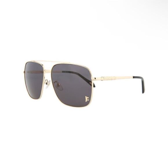 Just Cavalli NWT Aviator-Frame Metal Sunglasses Gold main image 4